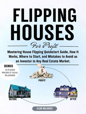 cover image of FLIPPING HOUSES FOR PROFIT